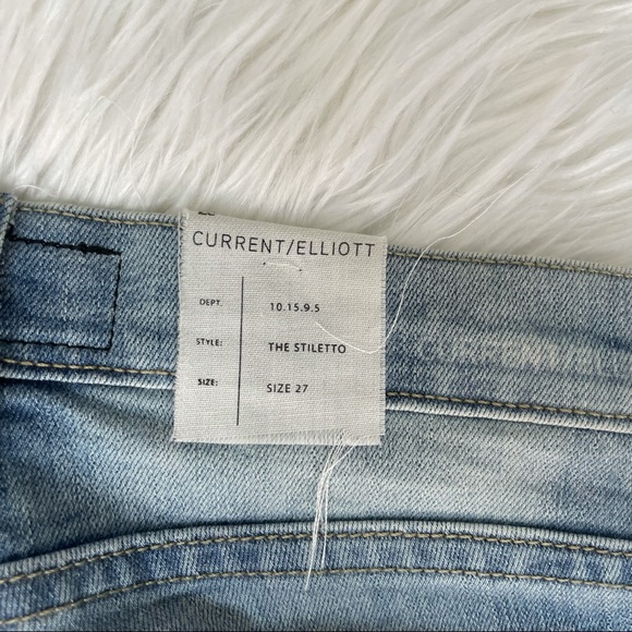 • Current/Elliott • Stiletto Skinny Jeans Meridian - Picture 15 of 15